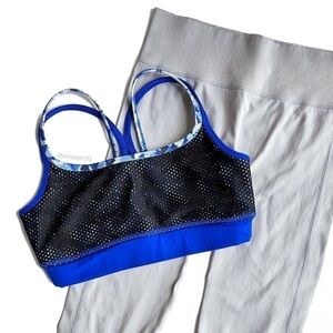 Zella Mesh Strappy Sports Bra